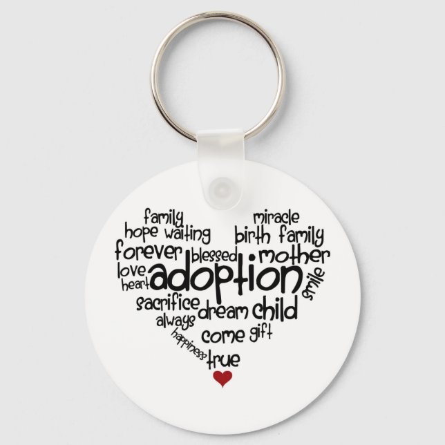 Adoption Keychain (Front)