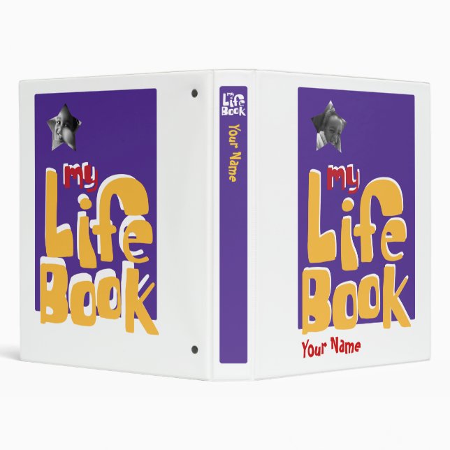 Adoption Life Book Binder (Background)