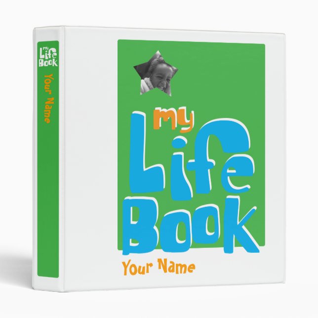 Adoption Life Book Binder (Front/Spine)
