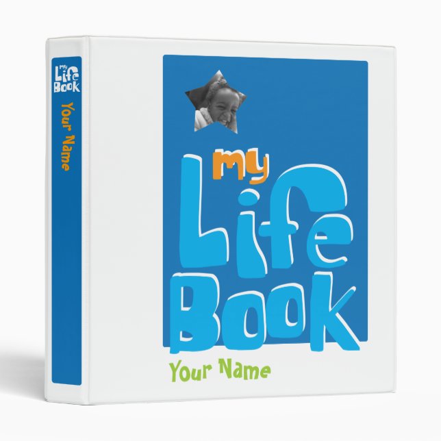 Adoption Life Book Binder (Front/Spine)
