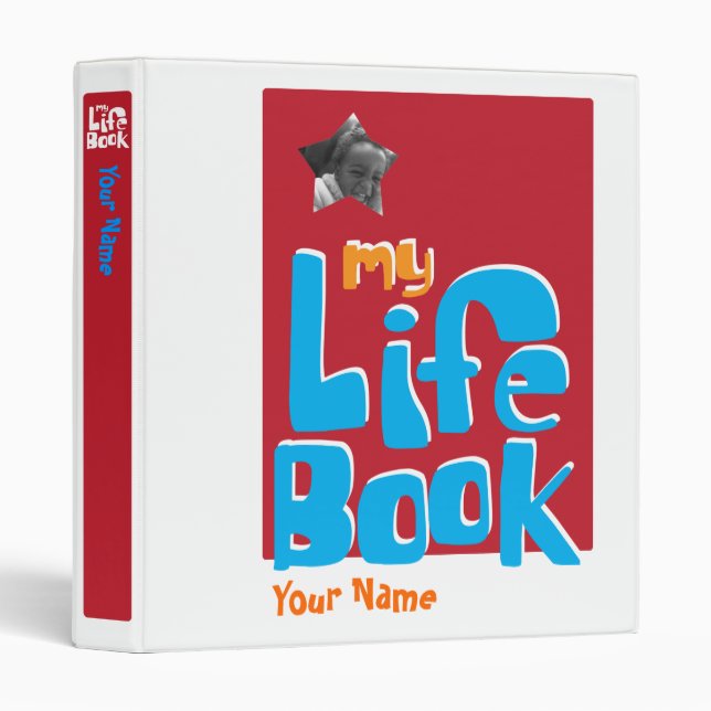 Adoption Life Book Binder (Front/Spine)