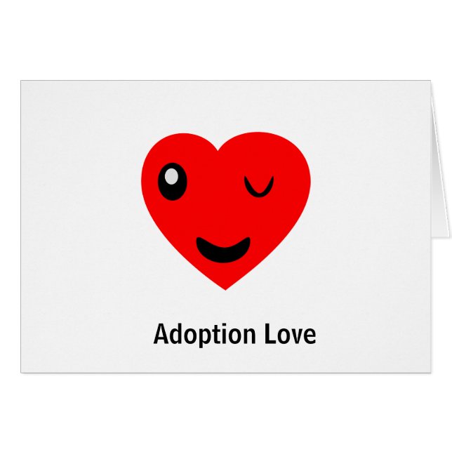Adoption Love wink (Devant horizontal)