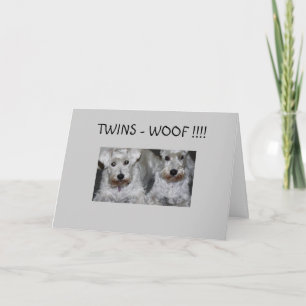 ADOPTION OF TWINS CARD