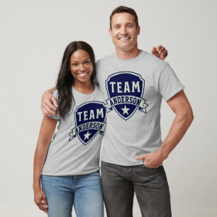 Adoption "Officially Team" Name Parent Gotcha Day T-Shirt