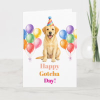 Adoption Party Gotcha day Labrador Dog Pet