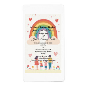 Adoption Rainbow Baby Shower