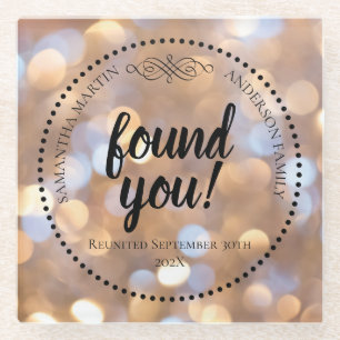 Adoption Reunion Glass Coaster