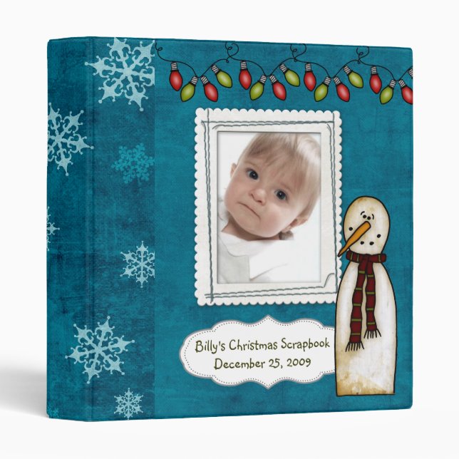 adoption scrapbook/ photo album. binder (Front/Spine)