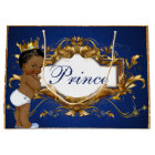 Adorable African Prince Royal Blue/Gold Gift Bag