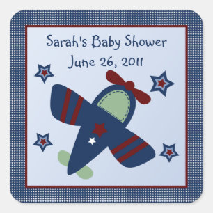 Adorable Airplane/Aviator Stickers/Envelope Seals