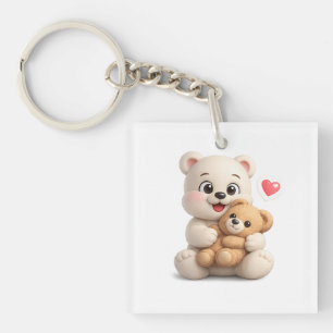  Adorable and Cute Teddy Bear Design Keychain