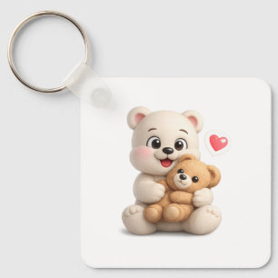  Adorable and Cute Teddy Bear Design Keychain
