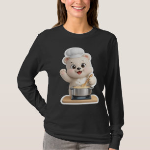 Adorable and Cute Teddy Bear Design T-Shirt