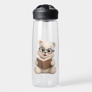 Adorable and Cute Teddy Bear Design Water Bottle