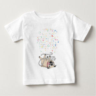 Adorable and Silly Pug Baby T-Shirt