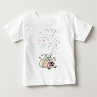 Adorable and Silly Pug Baby T-Shirt