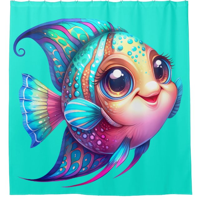 "Adorable Angelfish Splash" (Front)