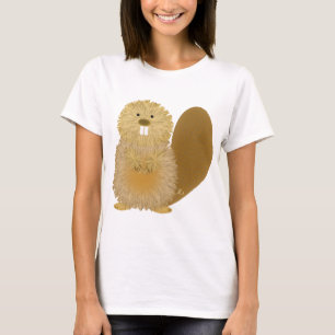 Adorable Animal Drawings: Beaver T-Shirt