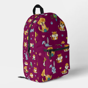 Adorable Animal Lovers Backpack