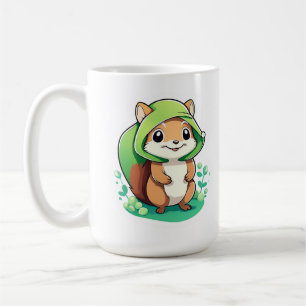 Adorable animal squirrel coffee mug