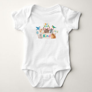 Adorable Animals Baby Bodysuit
