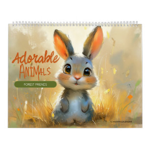 Adorable Animals: Forest Friends 1 Calendar