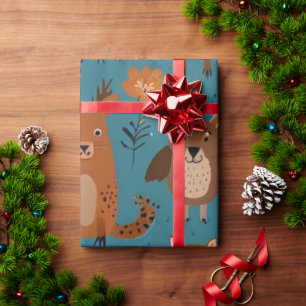 Adorable Animals Wrapping Paper