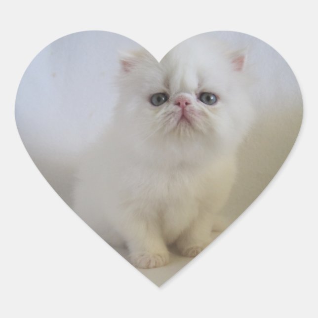 adorable autocollants de coeur perse (Devant)