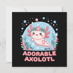 Adorable Axolotl Aquatic Cuteness