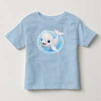 Adorable Baby Beluga Whale