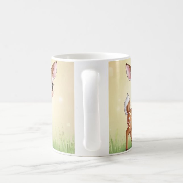 Adorable Baby Deer Mug (Handle)