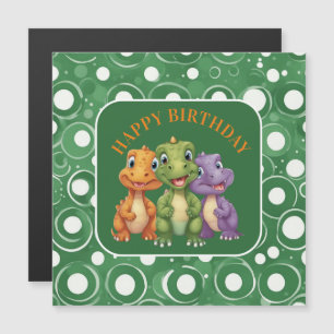 Adorable Baby Dinosaur's Party