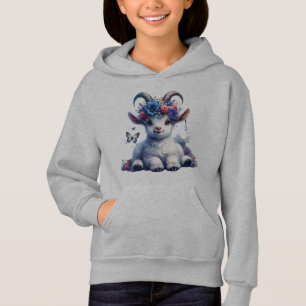Adorable Baby Goat kids hoodie