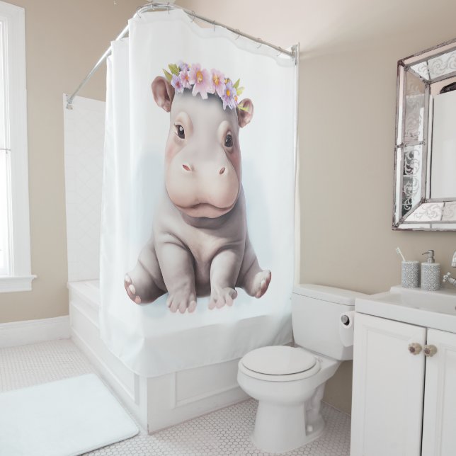 Adorable Baby Hippopotamus (In Situ)