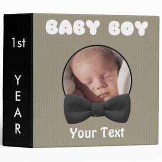 Adorable Baby Scrapbook Binder