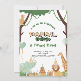Adorable Baby Shower Invitations with Cute Pet Des
