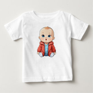 Adorable Baby T-Shirt with Cute Baby Print
