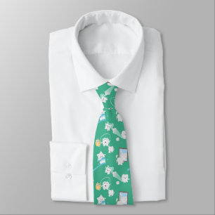 Adorable Baby Teeth Dental Office Dentist  Tie
