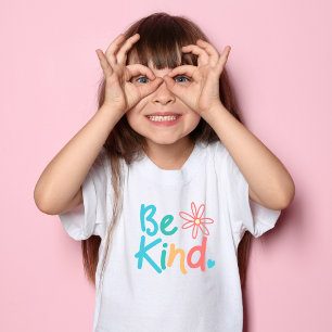 Adorable Be Kind Toddler Girls T-Shirt