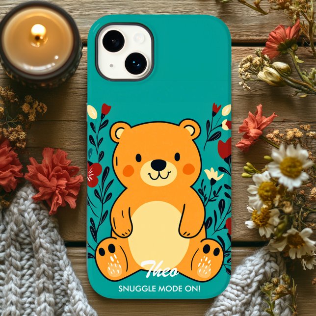 Adorable Bear Charm - Cozy & Cute Vibes Case-Mate iPhone Case (Creator Uploaded)