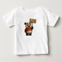 Adorable Bear Trio Kids T-Shirt – Panda, Polar Bea