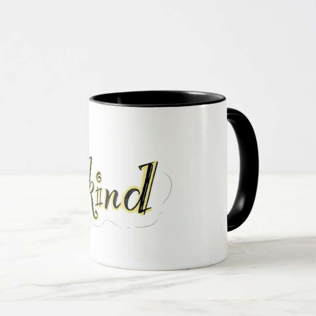 Adorable Bee Coffee Mug Be Kind (Front Right)