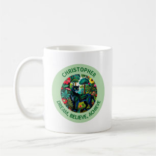 Adorable Black Panther Big Cat Coffee Mug