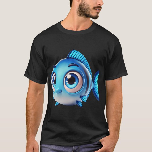 Adorable Bluefish T-Shirt (Front)