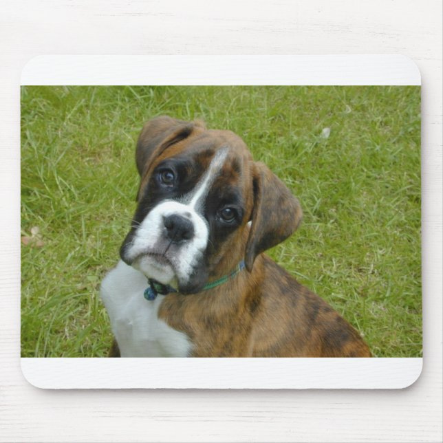 Adorable Boxer Puppy Mousemat Mouse Pad (Front)