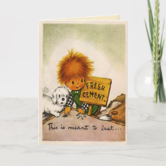 Adorable Boy Birthday Card