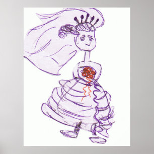 Adorable Bride Poster