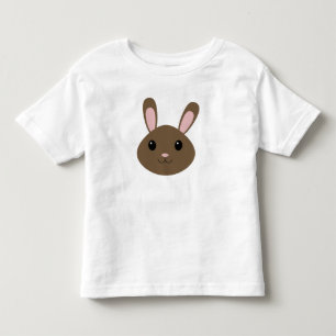 Adorable Brown Bunny Toddler T-shirt