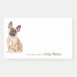 Adorable Brown French Bulldog Post-it Notes