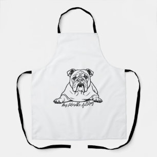 Adorable Bulldog Apron